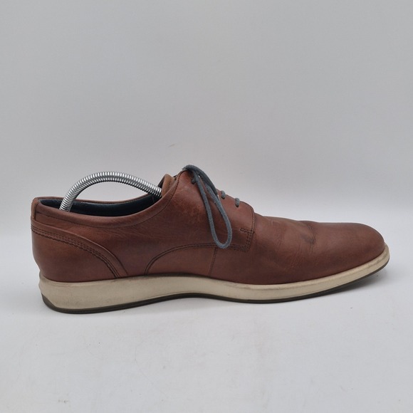 ECCO Shoes Mens‎ Size EU 44 Brown Leather Oxford Derby Casual Comfort Lace Up main image 6